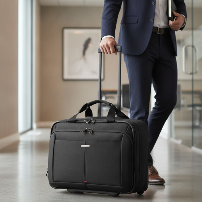 ▷ MALETÍN SAMSONITE GUARDIT 2.0 CON RUEDAS PARA PORTÁTIL DE 17,3" NEGRO | Taine - Imagen 2