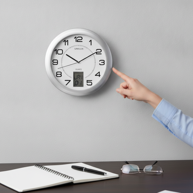 ▷ RELOJ UNILUX INSTINCT GRIS METALIZADO | Taine - Imagen 2