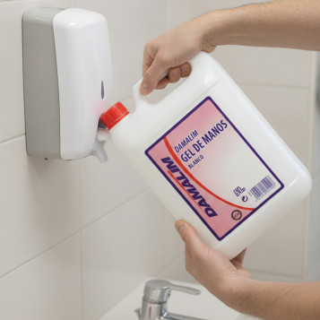 ▷ GEL DARLIM DE MANOS BLANCO DAMALIN 5 LITROS | Taine - Imagen 2