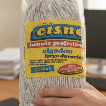 ▷ FREGONA ALGODON 250GR SIN PALO | Taine - Imagen 2