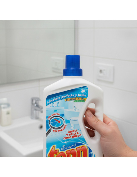 ▷ LIMPIADOR BAÑO TENN CON BIOALCOHOL BOTELLA 1300 ML | Taine - Imagen 2