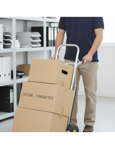 ▷ CARRETILLA OUTAS ALUMINIO OUTAS 2 RUEDAS 200 KG. | Taine - Imagen 2