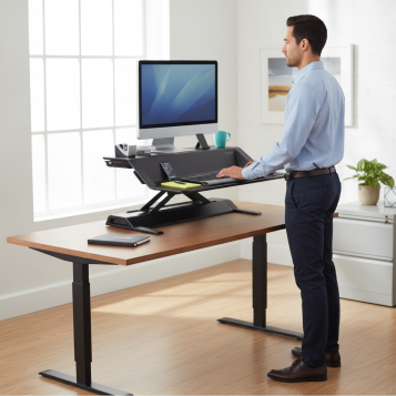 ▷ ESTACIÓN FELLOWES DE TRABAJO SIT STAND LOTUS | Taine - Imagen 2