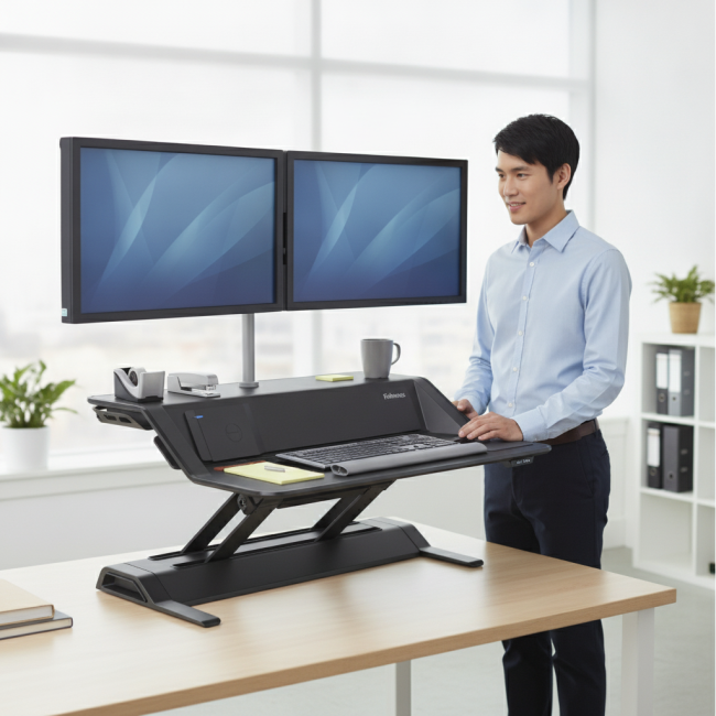 ▷ ESTACIÓN FELLOWES DE TRABAJO SIT STAND | Taine - Imagen 2