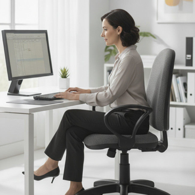 ▷ SILLA ROCADA OFICINA RD930 | Taine - Imagen 1
