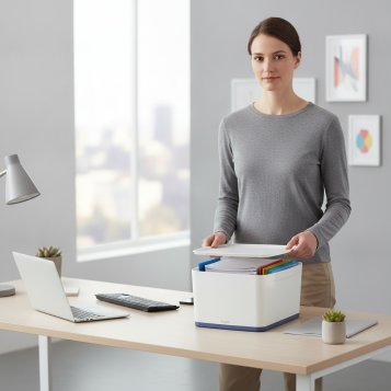 ▷ CAJA LEITZ MYBOX® WOW GRANDE CON TAPA | Taine - Imagen 2