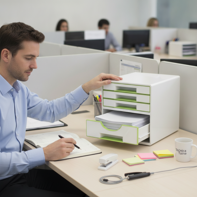 ▷ MÓDULO DE 5 CAJONES WOW DESK CUBE | Taine - Imagen 2