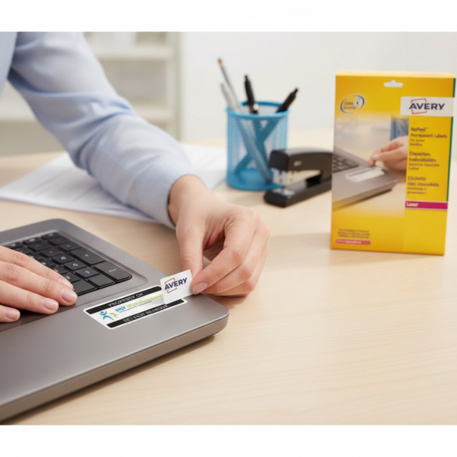 ▷ ETIQUETAS AVERY LASER DE SEGURIDAD | Taine - Imagen 2