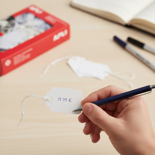 ▷ ETIQUETAS APLI COLGANTES CON HILO | Taine - Imagen 6