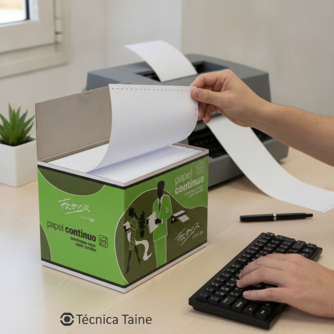 ▷ PAPEL FABRISA CONTINUO | Taine - Imagen 2