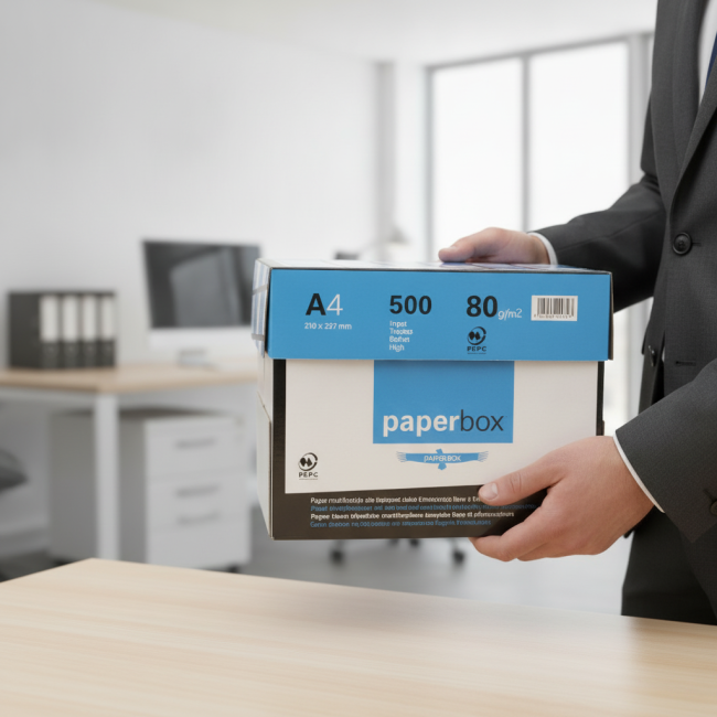 ▷ PAPEL 80 G PAPERBOX 500 HOJAS | Taine - Imagen 2