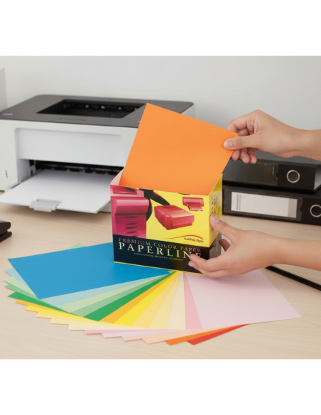 ▷ PAPEL PAPERLINE COLORES A4 80GR | Taine - Imagen 2