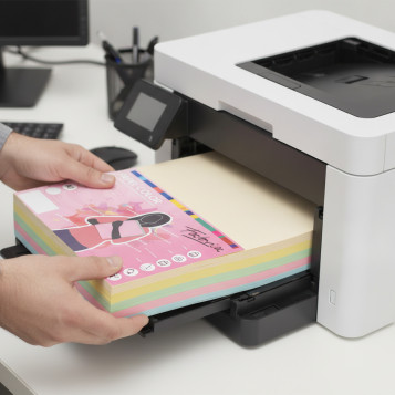 ▷ PAPEL COLORES FABRISA SURTIDOS | Taine - Imagen 2