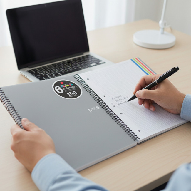 ▷ CUADERNO MIQUELRIUS A5/A4 150 HOJAS | Taine - Imagen 2