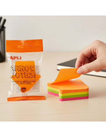 ▷ NOTAS APLI ADHESIVAS CON FORMAS | Taine - Imagen 2