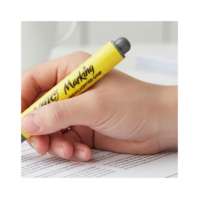 ▷ ROTULADOR BIC FLUORESCENTE GRIP | Taine - Imagen 1