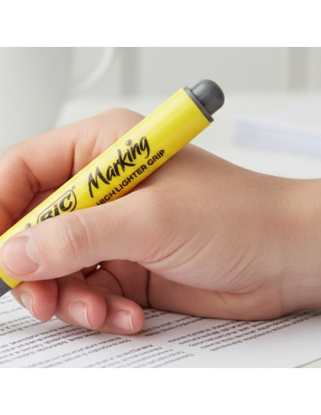 ▷ ROTULADOR BIC FLUORESCENTE GRIP | Taine - Imagen 1