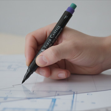 ▷ ROTULADOR FABER CASTELL MULTIMARK | Taine - Imagen 2