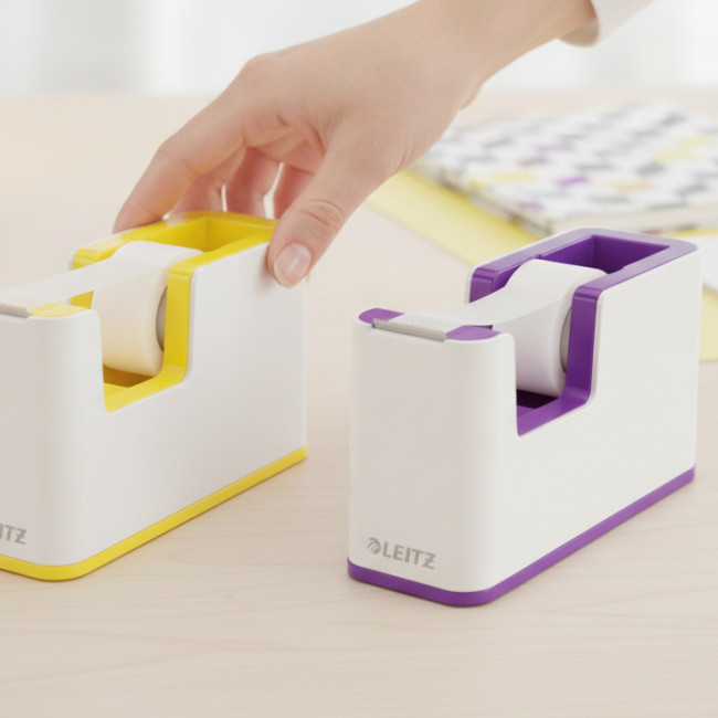 ▷ DISPENSADOR DE CINTA ADHESIVA LEITZ WOW DUAL | Taine - Imagen 2