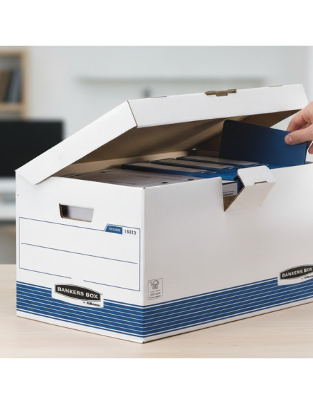 ▷ CONTENEDOR ARCHIVO FELLOWES eco TAPA FIJA AUTOMÁTICO | Taine - Imagen 2