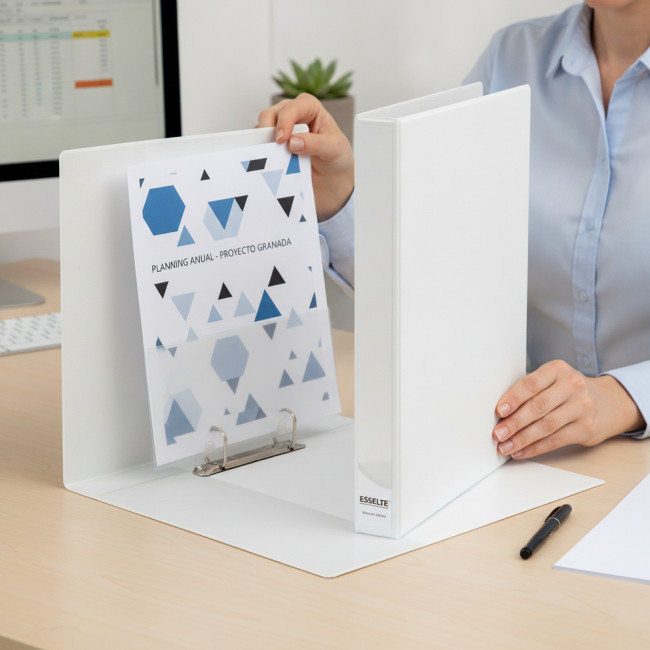 ▷ CARPETA ESSELTE PERSONALIZABLE A4 | Taine - Imagen 2