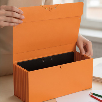 ▷ CARPETA CARCHIVO DE PROYECTOS CARTÓN PIEL | Taine - Imagen 2