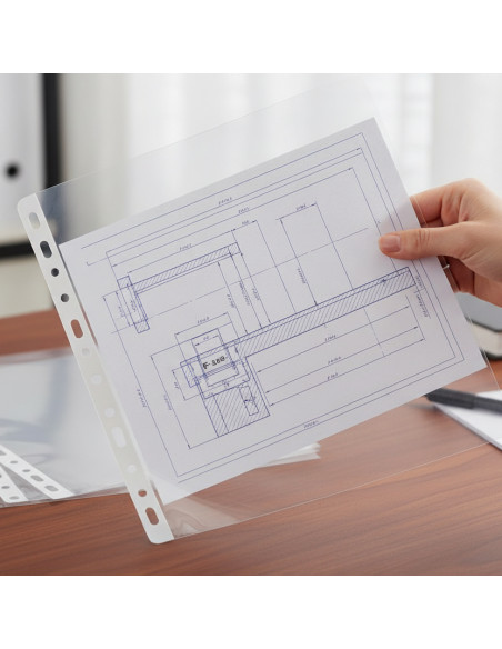 ▷ FUNDAS GRAFOPLAS MULTITALADRO EN PVC | Taine - Imagen 2