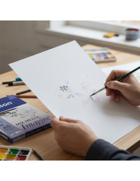 ▷ LÁMINAS CANSON DE DIBUJO IMAGINE | Taine - Imagen 1
