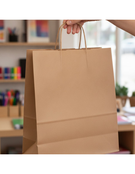 ▷ BOLSAS APLI DE PAPEL KRAFT COLORES | Taine - Imagen 2