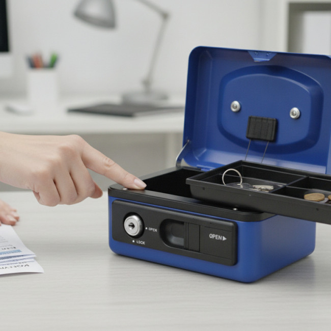 ▷ CAJA CAUDALES APERTURA AUTOMÁTICA | Taine - Imagen 2