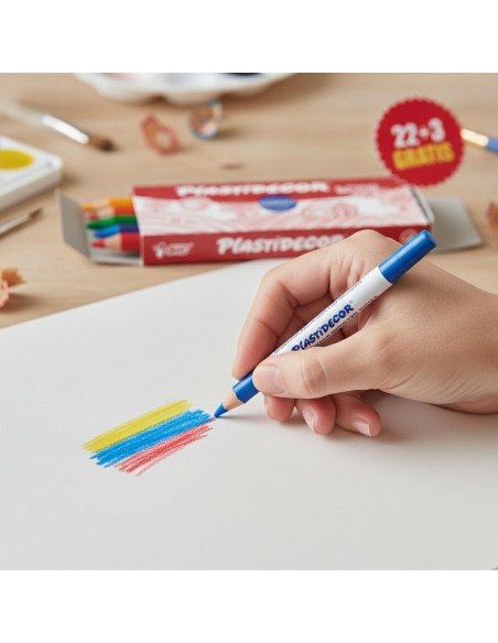 ▷ CERAS BIC PLASTIDECOR UNICOLOR | Taine - Imagen 1