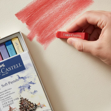 ▷ CAJA FABERCASTELL 12 UDS SOFT PASTEL MULTICOLOR COLORES SURTIDOS | Taine - Imagen 2