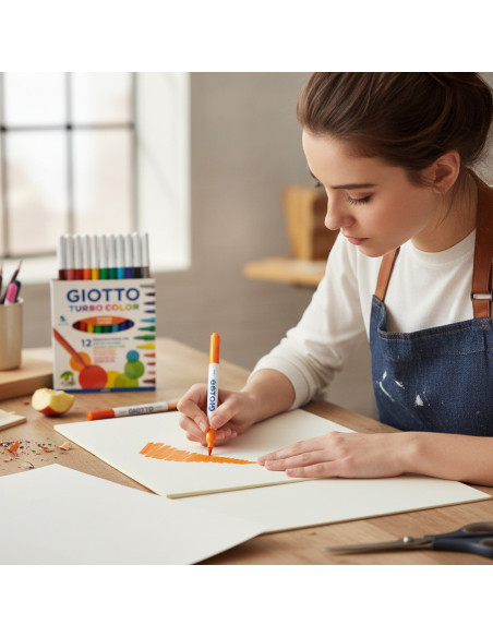 ▷ ROTULADORES GIOTTO TURBO COLOR | Taine - Imagen 1