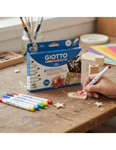 ▷ ROTULADORES GIOTTO DECOR MATERIALS | Taine - Imagen 1