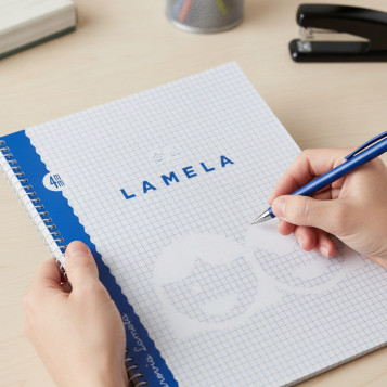 ▷ CUADERNO LAMELA BASICA CUATROVIA | Taine - Imagen 2