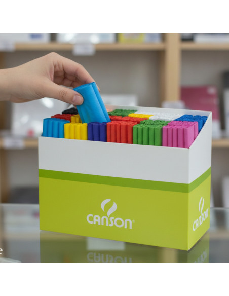 ▷ PAPEL CANSON CREPE COLORES | Taine - Imagen 1