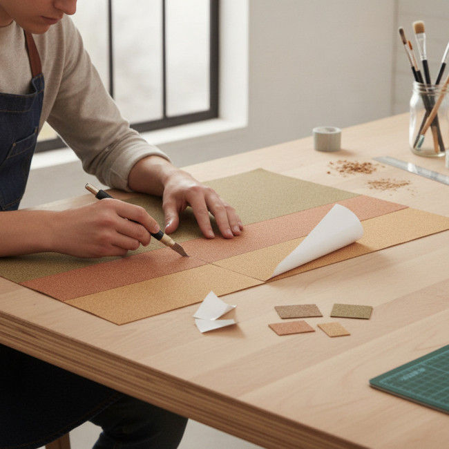 ▷ CORCHO FAIBO ADHESIVO COLORES | Taine - Imagen 1