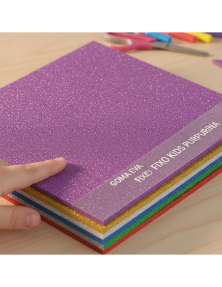 ▷ GOMA EVA FIXO KIDS PURPURINA | Taine - Imagen 2