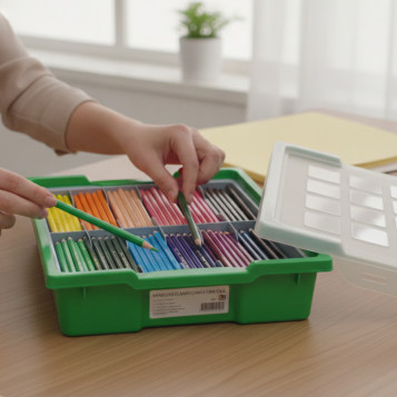 ▷ BANDEJAS CLASIFICADORAS CON CAJA | Taine - Imagen 2