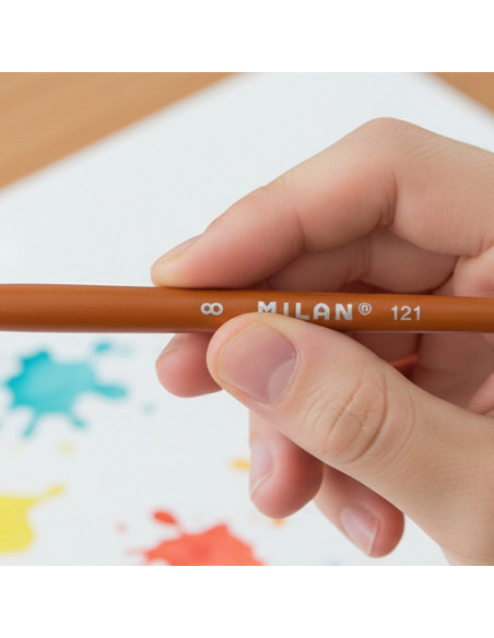 ▷ PINCELES ESCOLARES MILAN SERIE 121 | Taine - Imagen 1