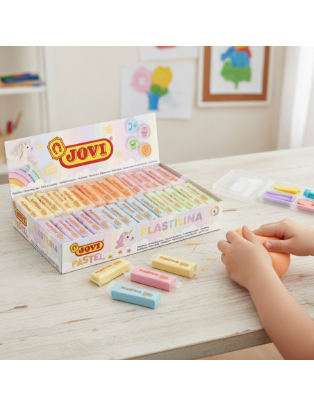 ▷ PLASTILINA JOVI CAJA 30 UDS. 50G 5X6 COLORES | Taine - Imagen 4