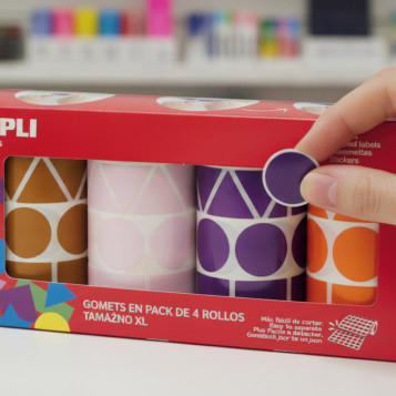 ▷ GOMETS EN PACK DE 4 ROLLOS TAMAÑO XL | Taine - Imagen 2