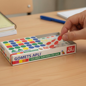 ▷ GOMETS APLI COLORES SURTIDOS EN CAJA | Taine - Imagen 2
