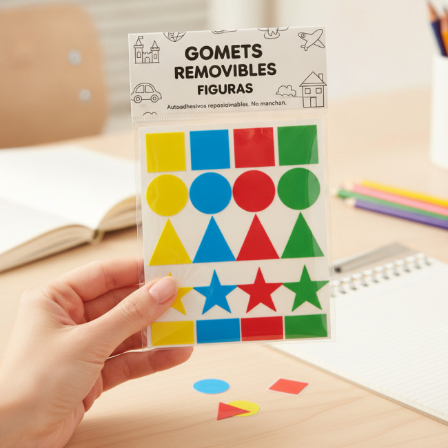 ▷ GOMETS REMOVIBLES FIGURAS | Taine - Imagen 1