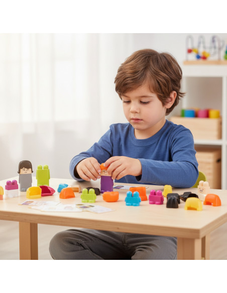 ▷ FAMIL MINILAND Y DIVERSITY BLOCKS 33 PIEZAS | Taine - Imagen 2