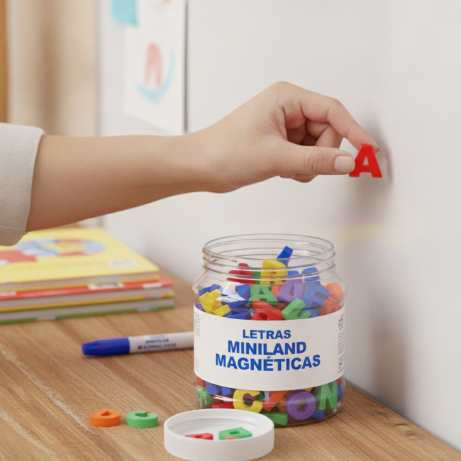 ▷ LETRAS MINILAND MAGNÉTICAS | Taine - Imagen 1