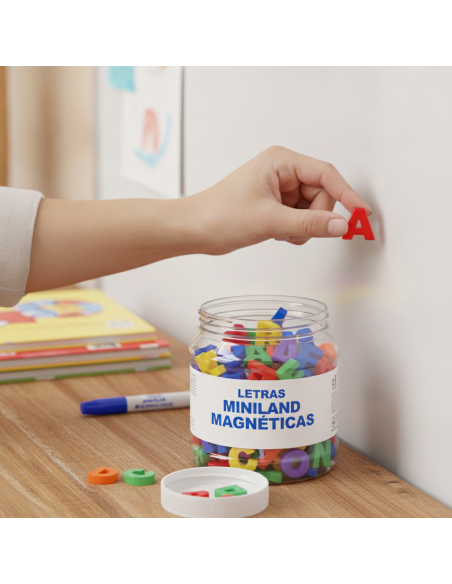 ▷ LETRAS MINILAND MAGNÉTICAS | Taine - Imagen 1