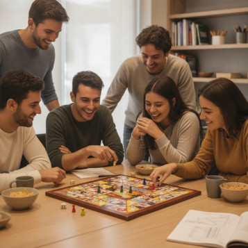 ▷ TABLERO FORNIER PARCHIS-OCA 6JUGADORES 40x40CM (30039) | Taine - Imagen 2