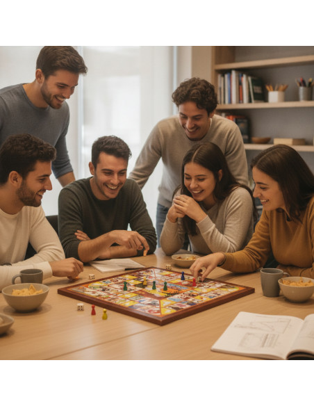 ▷ TABLERO FORNIER PARCHIS-OCA 6JUGADORES 40x40CM (30039) | Taine - Imagen 2