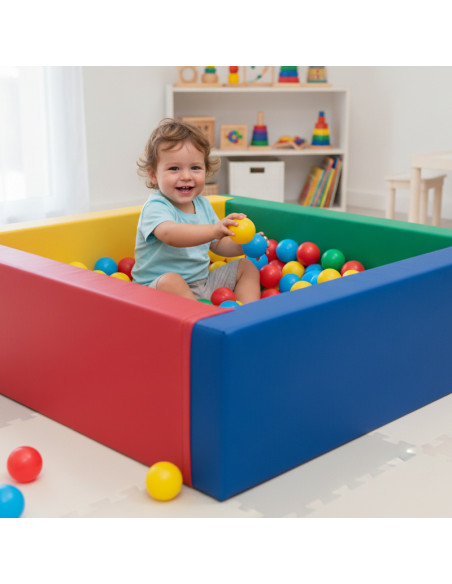 ▷ PISCINA REINER PLAY DE BOLAS CUADRADA | Taine - Imagen 1